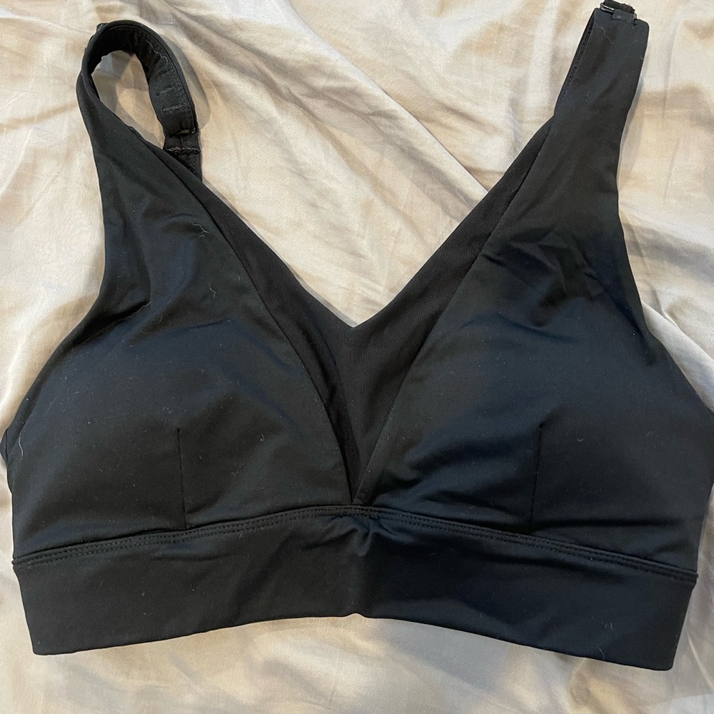 Zyia Black Mesh Adjustable Bra